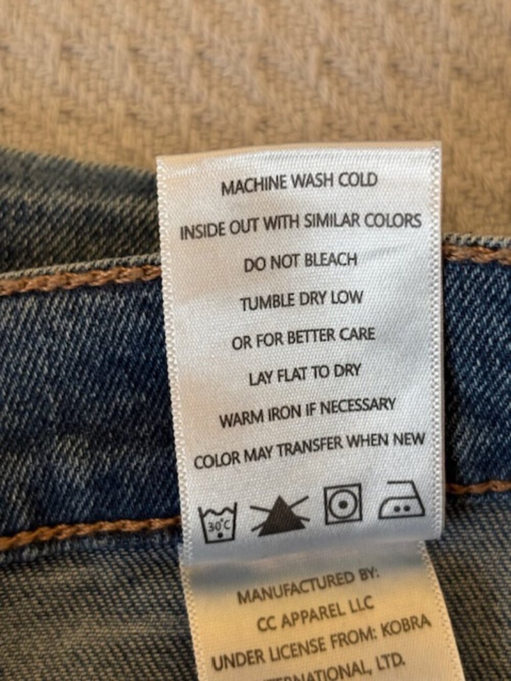 NWT Nicole Miller New York Soho High Rise Bootcut Jeans Women's Size 6 - Picture 10 of 11